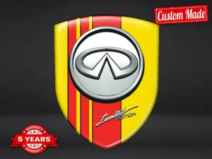 Infiniti Sticker Bombé Moderne Stylé Max Édition Robuste